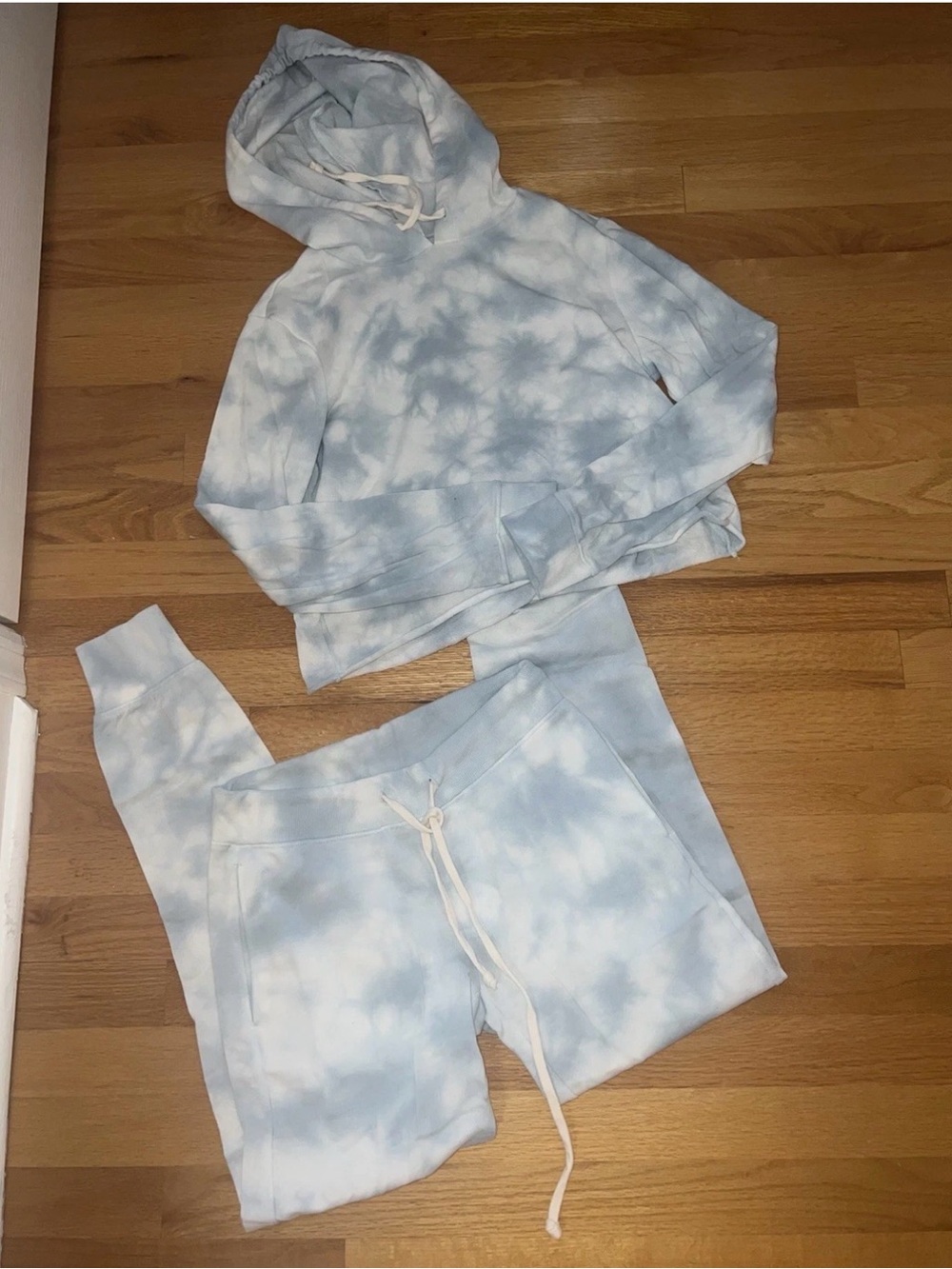 Alternative Tie Dye Hoodie Sweatshirt (Size Small) & Pant (Size XS) Set